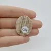 Cabochon Aragonit Peru 31x25x5mm C54, imagine 2