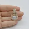 Cabochon Aragonit Peru 36x19x5mm C12, imagine 2