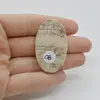 Cabochon Aragonit Peru 43x26x5mm C43, imagine 2