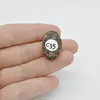 Cabochon Bronzit 25x16x6mm C35, imagine 2