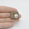 Cabochon Bronzit 25x23x5mm C29, imagine 2