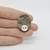 Cabochon Bronzit 31x22x3mm C7, imagine 2