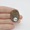 Cabochon Bronzit 34x25x3mm C32, imagine 2