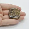 Cabochon Bronzit 34x33x5mm C17