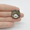 Cabochon Bronzit 23x23x6mm C65, imagine 2