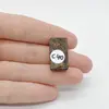 Cabochon Bronzit 24x13x6mm C40, imagine 2