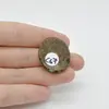 Cabochon Bronzit 28x23x5mm C67, imagine 2