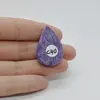 Cabochon Charoit 33x25x7mm C40, imagine 2