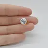Cabochon Citrin 12x9x6mm C113, imagine 2
