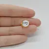 Cabochon Citrin 13x10x6mm C75, imagine 2