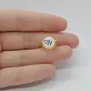Cabochon Citrin 13x10x6mm C91, imagine 2