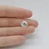 Cabochon Citrin 13x10x7mm C84, imagine 2