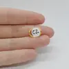Cabochon Citrin 14x11x5mm C2, imagine 2