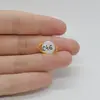 Cabochon Citrin 15x9x5mm C46, imagine 2
