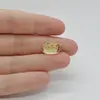 Cabochon Citrin 15x9x5mm C46