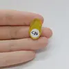 Cabochon Jasp Bumble Bee 24x14x5mm C20, imagine 2