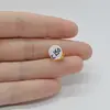 Cabochon Citrin 11x9x5mm C150, imagine 2