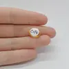 Cabochon Citrin 13x10x5mm C174, imagine 2