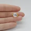 Cabochon Citrin 13x10x7mm C126, imagine 2
