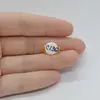 Cabochon Citrin 13x9x5mm C136, imagine 2