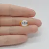 Cabochon Citrin 14x10x5mm C201, imagine 2
