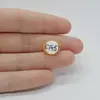 Cabochon Citrin 14x11x5mm C145, imagine 2