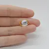 Cabochon Citrin 14x9x5mm C199, imagine 2