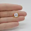 Cabochon Citrin 15x10x4mm C293, imagine 2