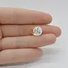 Cabochon Citrin 15x10x5mm C334, imagine 2