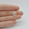 Cabochon Citrin 15x11x6mm C288, imagine 2