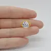 Cabochon Citrin 15x11x6mm C330, imagine 2