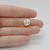 Cabochon Citrin 20x12x4mm C327, imagine 2
