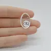 Cabochon Cristal de Stanca 24x16x7mm C82, imagine 2