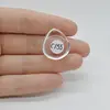 Cabochon Cristal de Stanca 23x21x8mm C155, imagine 2