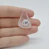 Cabochon Cuart Roz 30x21x9mm C87, imagine 2