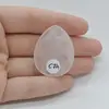 Cabochon Cuart Roz 36x28x7mm C74, imagine 2