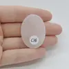 Cabochon Cuart Roz 38x27x7mm C16, imagine 2