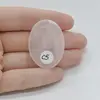 Cabochon Cuart Roz 38x28x8mm C5, imagine 2