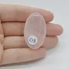 Cabochon Cuart Roz 40x24x12mm C13, imagine 2