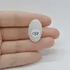 Cabochon Cuart Solar 26x16x6mm C57, imagine 2