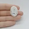 Cabochon Cuart Solar 30x21x6mm C74, imagine 2
