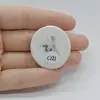 Cabochon Cuart Solar 33x31x6mm C121, imagine 2