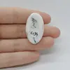 Cabochon Cuart Solar 34x20x6mm C134, imagine 2