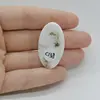 Cabochon Cuart Solar 36x20x6mm C138, imagine 2