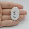 Cabochon Cuart Solar 36x23x6mm C114, imagine 2