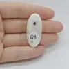 Cabochon Cuart Solar 37x17x6mm C13, imagine 2