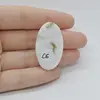Cabochon Cuart Solar 37x21x6mm C6, imagine 2