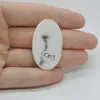 Cabochon Cuart Solar 39x23x5mm C103, imagine 2