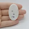 Cabochon Cuart Solar 45x28x5mm C91, imagine 2