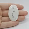 Cabochon Cuart Solar 45x28x5mm C91